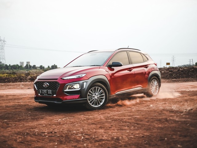 Test drive Hyundai Kona Foto: Bangkit Jaya Putra/kumparan