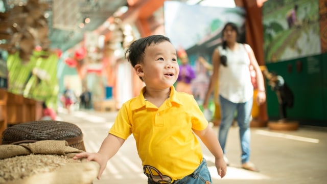Ilustrasi anak berada di museum Foto: Shutterstock