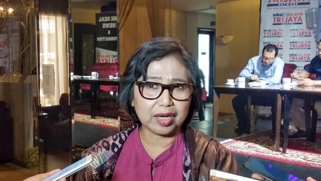Politisi NasDem, Irma Suryani Chaniago di D'consulate Resto. Foto: Aprilandika Pratama/kumparan
