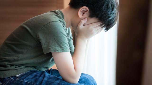 Ilustrasi gangguan mental pada anak. Foto: Shutter Stock