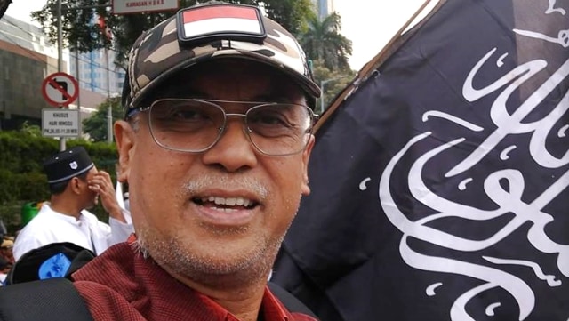 Abdul Basith, penggerak yang menginisiasi pembuatan bom molotov untuk Aksi Mujahid 212. Foto: Facebook/Abdul Basith
