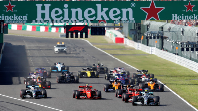 Balapan F1 GP Jepang di Suzuka. Foto: REUTERS/Issei Kato