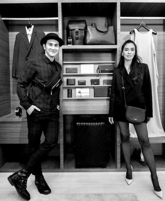 Vino G Bastian dan istrinya Marsha Timothy. Foto: Instagram/@vinogbastian__