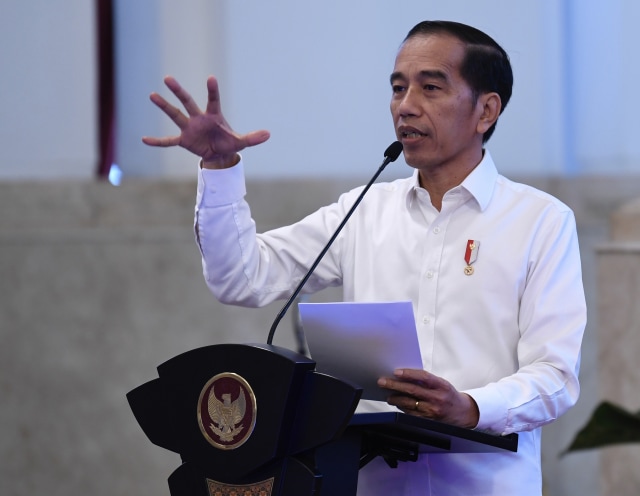 Presiden Joko Widodo. Foto: ANTARA FOTO/Puspa Perwitasari