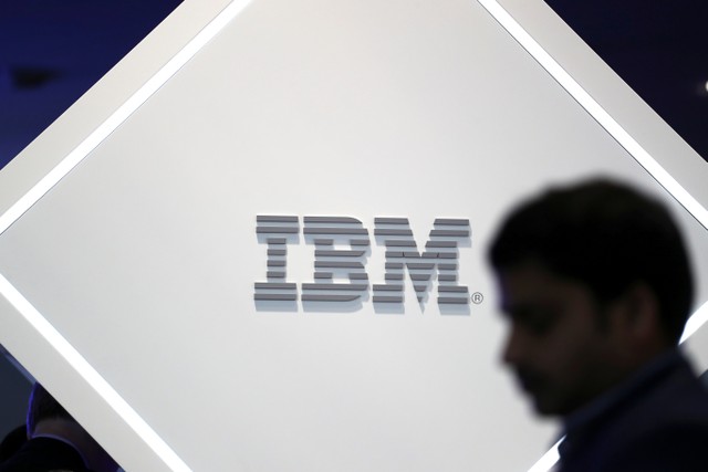 Ilustrasi IBM. Foto: REUTERS/Sergio Perez