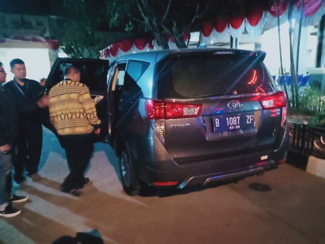 Saat Bupati Indramayu, Supendi, ditangkap KPK. (Istimewa)