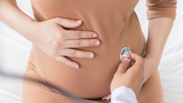 Ilustrasi ibu hamil di trimester kedua Foto: Shutterstock