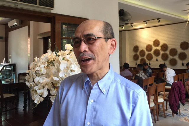 Ekonom Senior, Faisal Basri saat ditemui di Tjikini Lima, Selasa (15/10). Foto: Abdul Latif/kumparan