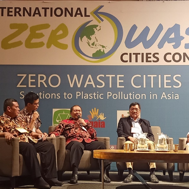 Wali kota Bandung, Oded M.Danial di Acara konferensi internasional Zero Waste City Conference (ZWCC),