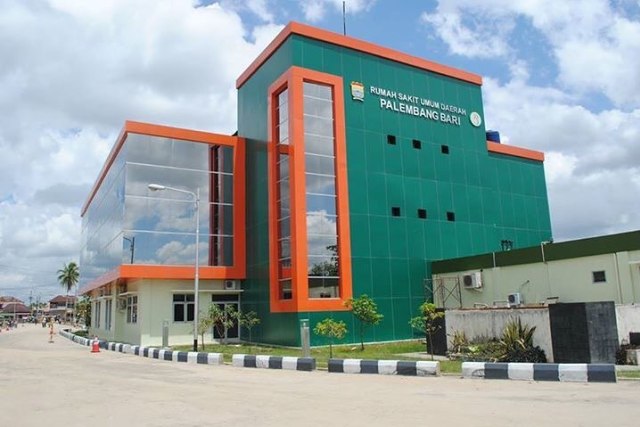 Rumah Sakit Umum Daerah (RSUD) Bari Palembang, foto Instagram @rsudpalembangbari
