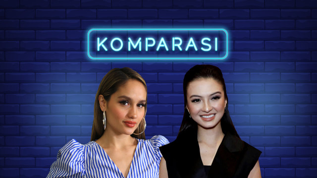 Komparasi: CInta Laura dan Raline Shah Foto: Infografik: Sabryna Putri Muviola/kumparan