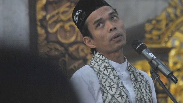 Ustad Abdul Somad. Foto: ANTARA FOTO/Feny Selly