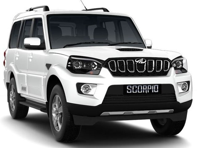 Tampilan Depan Mahindra Scorpio Foto: dok Drivespark