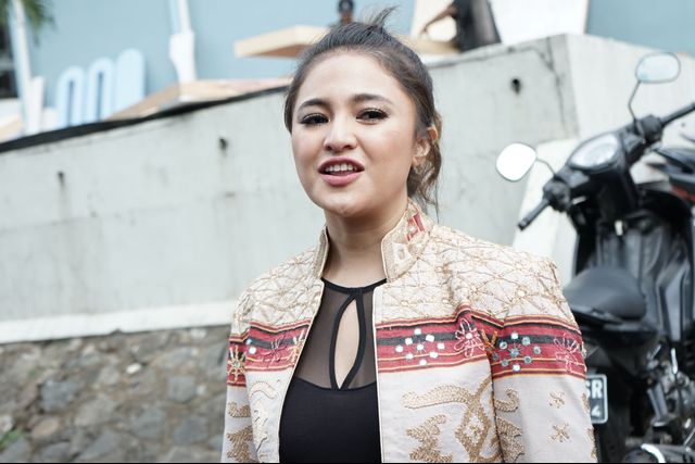 Artis Marshanda saat ditemui dikawasan Tendean, Jakarta, Rabu, (16/10). Foto: Dok. Ronny