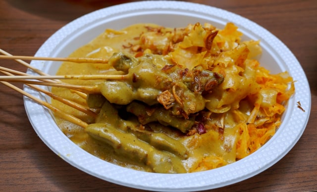 Sate padang danguang-danguang Foto: Safira Maharani/ kumparan