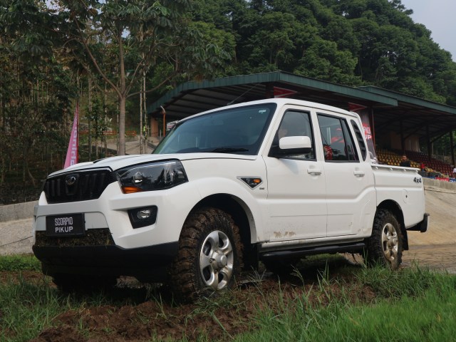 Mahindra Scorpio Pikap yang resmi dipasarkan di Indonesia. Foto: Ghulam Muhammad Nayazri / kumparan