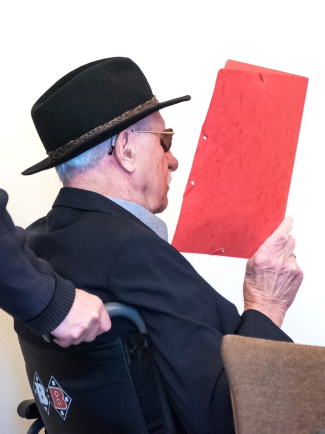 Mantan Tentara Nazi, Bruno Dey. Foto: AFP