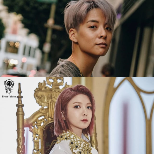 Idola perempuan yang dikenal punya deep voice. Foto: Instagram/@ajol_Ilama, @hf_dreamcatcher