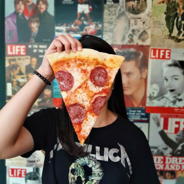 Sliced Pizza Jakarta Foto: Azalia Amadea/Kumparan