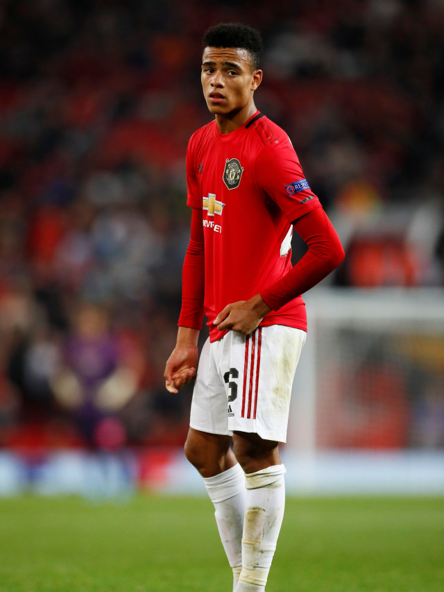Penyerang muda Manchester United, Mason Greenwood.  Foto: Reuters/Jason Cairnduff