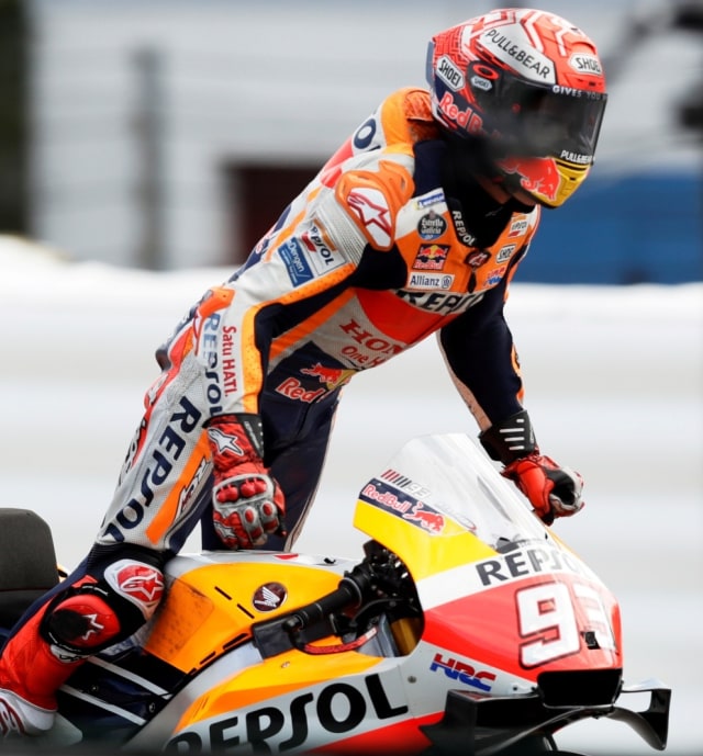 Pebalap Repsol Honda, Marc Marquez. Foto: Reuters
