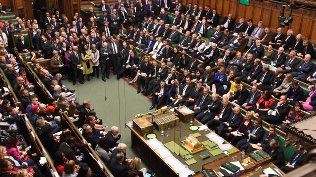 Parlemen Inggris Foto: Reuters/UK Parliament/Jessica Taylor