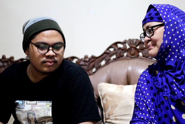 Faisal Amir, mahasiswa Al Azhar korban unjuk rasa yang berakhir rusuh di depan DPR pada Selasa (24/9/2019). Foto: Muhammad Fadli Rizal/kumparan