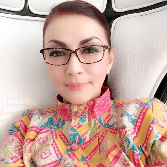 Bupati Minahasa Selatan Christiany Eugenia Paruntu.
 Foto: IG @christianyeugeniaparuntu