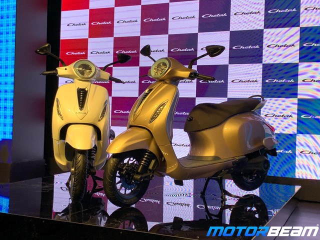 Skuter listrik Bajaj Chetak Foto: dok. Motorbeam