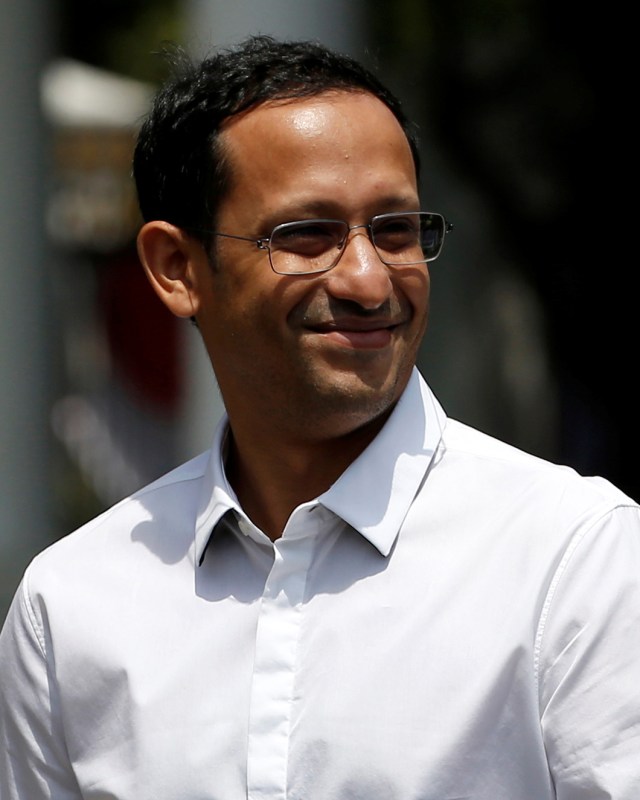 Nadiem Makarim. Foto: REUTERS/Willy Kurniawan