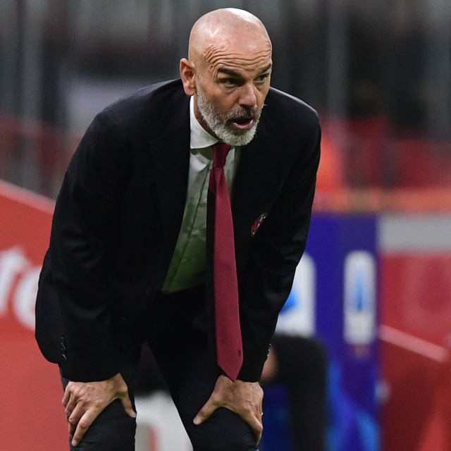 Pelatih AC Milan, Stefano Pioli. Foto: Miguel MEDINA / AFP