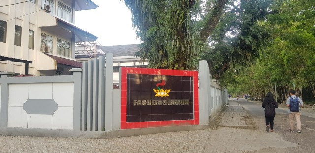 Universitas Pattimura Fakultas Hukum, (21/10). Dok : Lentera Maluku