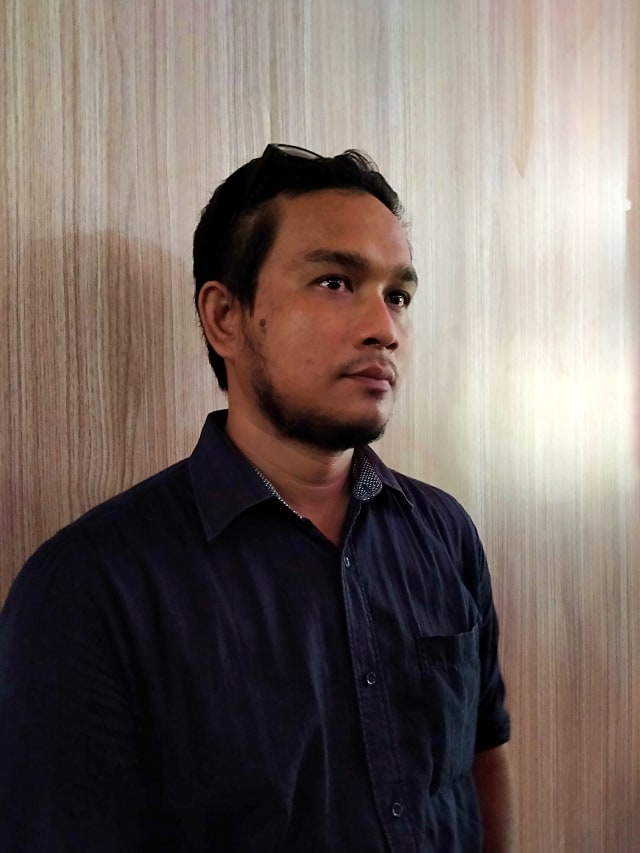 Haikal Afifa, perwakilan kelompok Forum Masyarakat Melayu Aceh. Foto: Zuhri Noviandi/kumparan