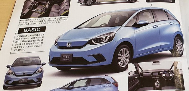 Honda Jazz varian Basic Foto: dok. Carscoops