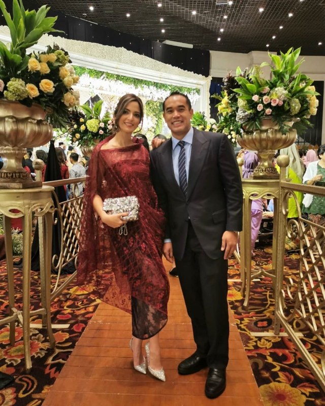 Nia Ramadhani dan suami, Ardi Bakrie. Foto: Instagram @ramadhaniabakrie