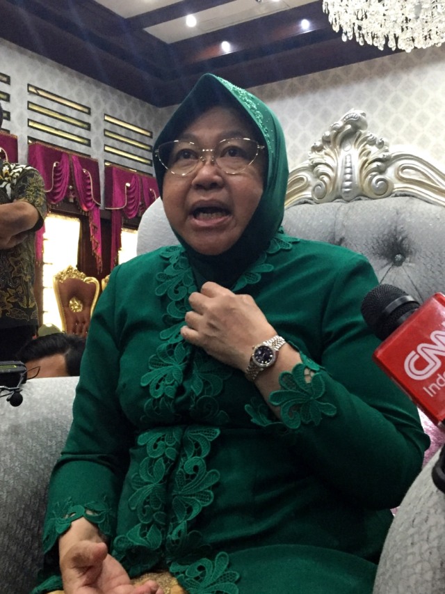 Wali Kota Surabaya Tri Rismaharini. Foto: Yuana Fatwalloh/kumparan