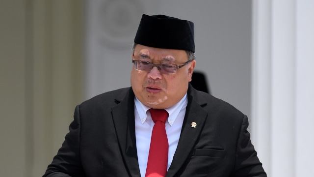 Menristek/Kepala BRIN Bambang Brodjonegoro. Foto: ANTARA FOTO/Wahyu Putro A