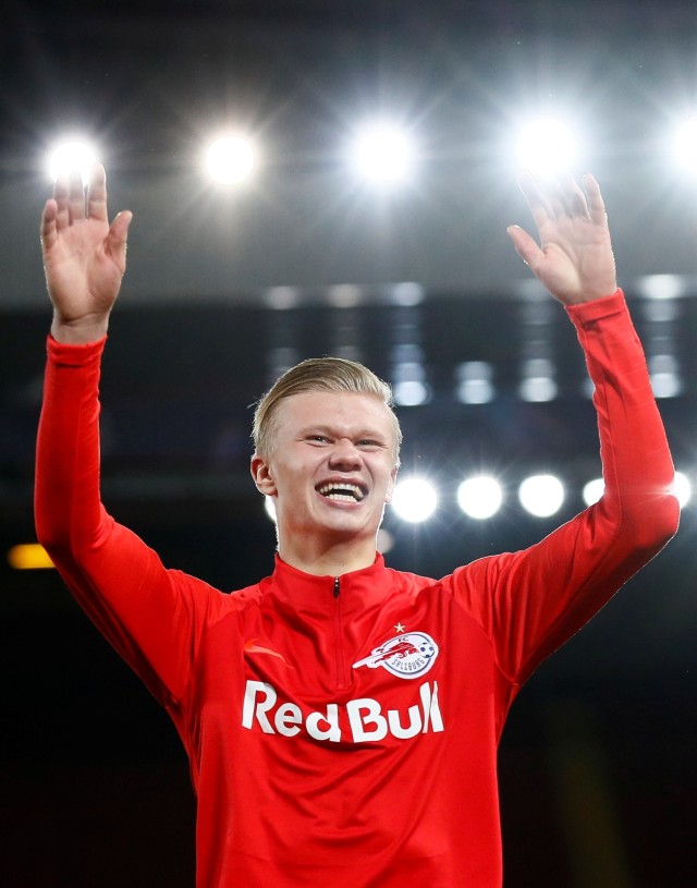 Si remaja ajaib, Erling Braut Haaland. Foto: Reuters/Leonhard Foeger