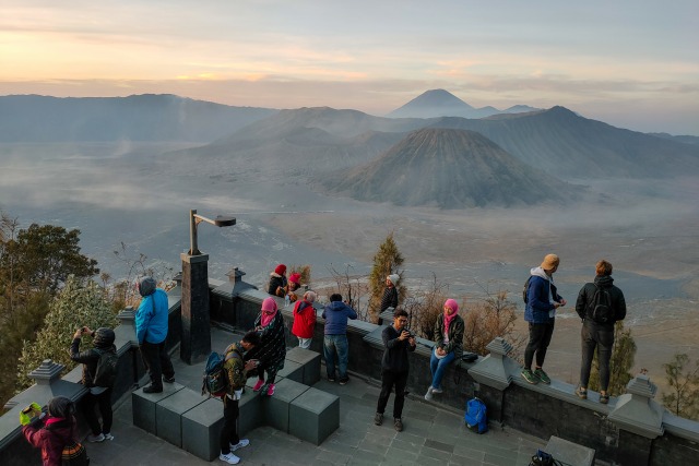 Pemandangan Gunung Bromo yang dipotret pakai kamera Oppo Reno 2. Foto: Fitra Andrianto/kumparan