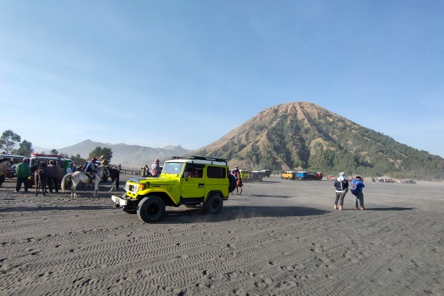Pemandangan gunung Bromo yang di potret OPPO RENO2. Foto: Fitra Andrianto/kumparan