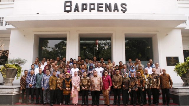 Serah Terima Jabatan Menteri PPN/Kepala Bappenas, Bambang Brodjonegoro kepada Suharso Monoarfa, Rabu 23 Oktober 2019. Foto: Dok. Bapennas