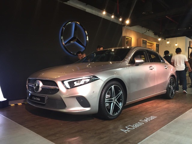 Mercedes-Benz A-Class Sedan Foto: Muhammad Ikbal/kumparan