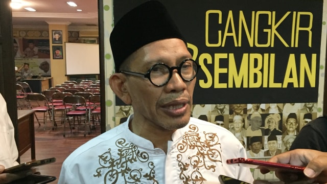 Ketua Pengurus Harian Tanfidziyah PBNU KH Robikin Emhas. Foto: Yuana Fatwalloh/kumparan 