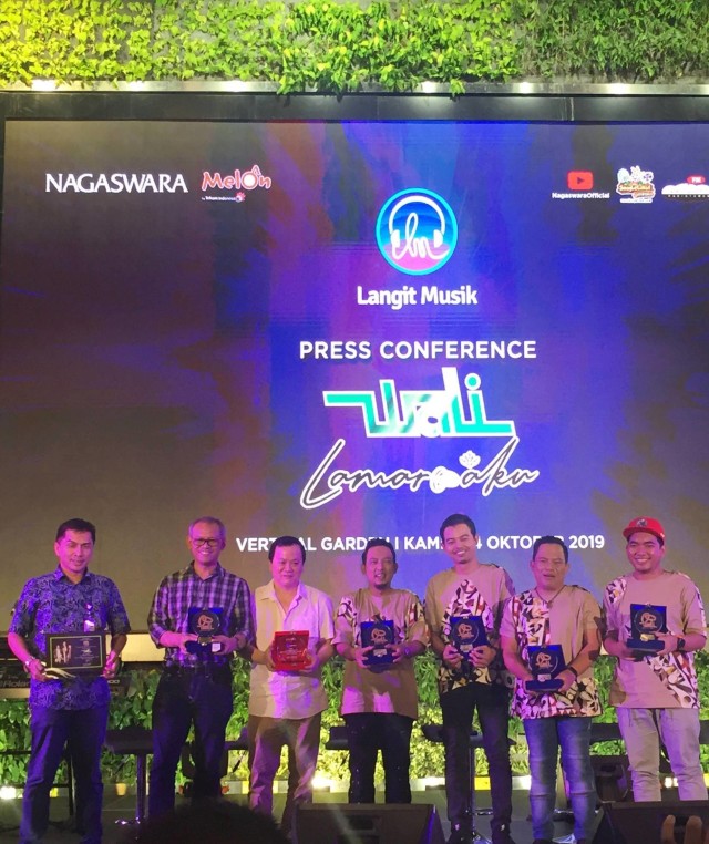 Band Wali saat ditemui di kawasan Gatot Subroto, Jakarta Selatan, Kamis (24/10). Foto:  Alfadillah/kumparan 