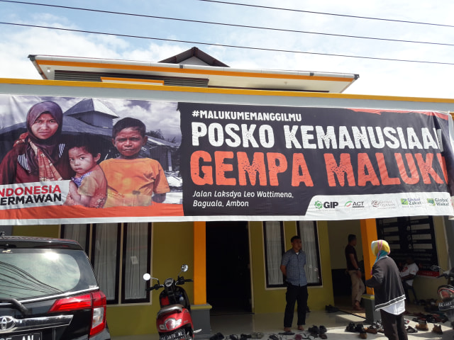 Posko Kemanusian MRI ACT (24/10). Dok : Lentera Maluku