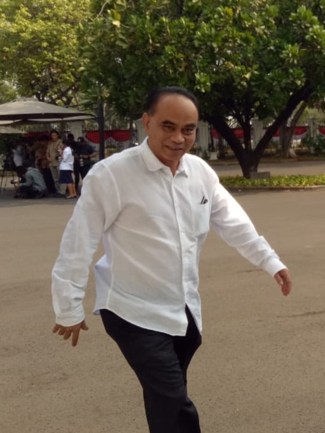 Budi Arie tiba di Istana Kepresidenan, Jakarta, Jumat (25/10/2019). Foto: Kevin S. Kurnianto/kumaparn