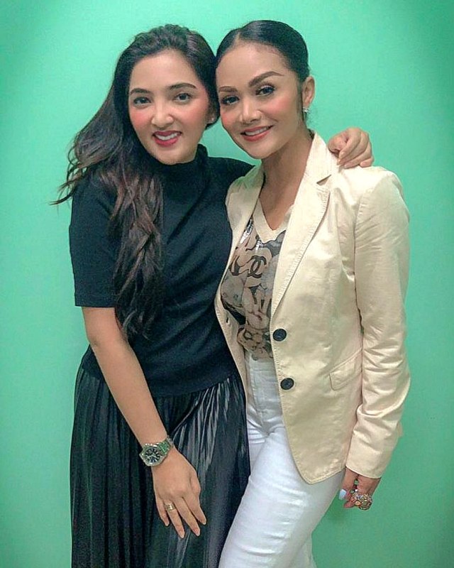 Ashanty dan Krisdayanti. Foto: Instagram @ashanty_ash