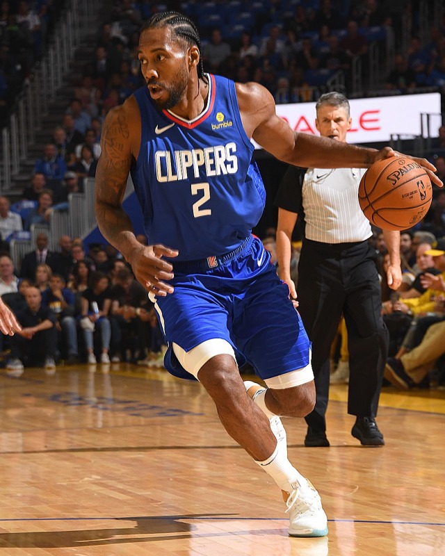 Pemain anyar Los Angeles Clippers, Kawhi Leonard.   Foto: Twitter/@NBA 