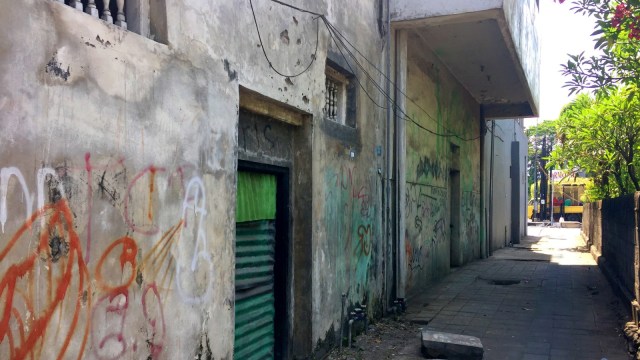Kawasan Gang Beji atau biasa dikenal Gang Mabuk di Bali. Foto: Denita br Matondang/kumparan.