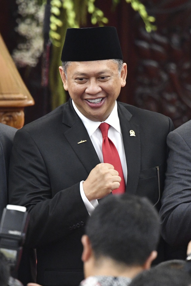 Ketua Majelis Permusyawaratan Rakyat (MPR), Bambang Soesatyo. Foto: ANTARA FOTO/Nova Wahyudi
